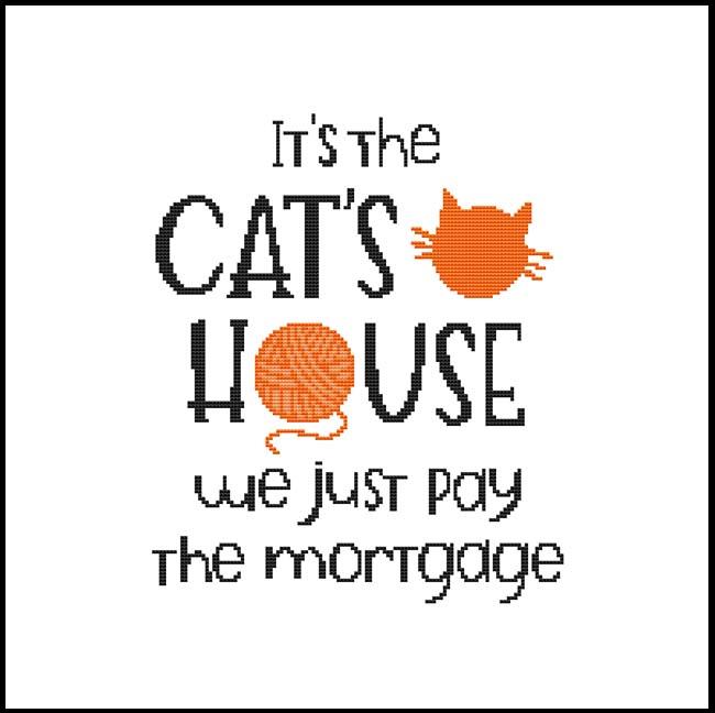 (image for) It's The Cat's House We Just Pay The Mortgage